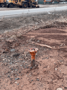 Photo of water shutoff valve