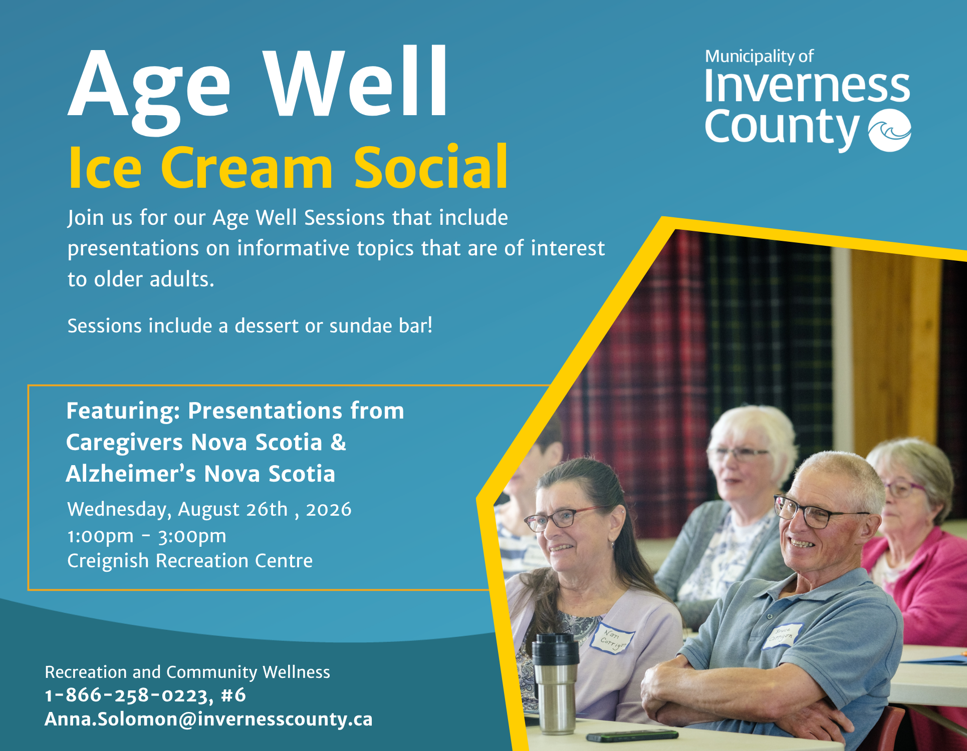 Age Well Ice Cream Social event photo